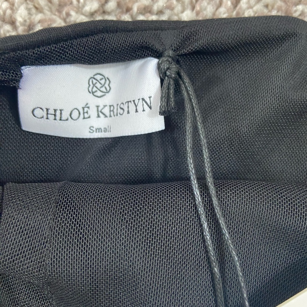 Chloé Kristyn Monica Bodysuit black size small NWT - Picture 4 of 6